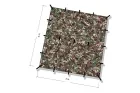 Tarp MC 3 x 3 m by DD Hammocks DD-21350 color camouflage