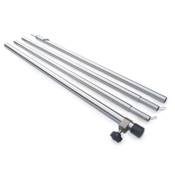 DD tent pole 180 cm - aluminum, adjustable length 2 pieces by DD Hammocks DD-21871 color grey/silver