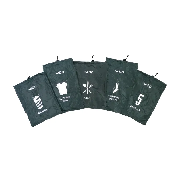 Organiser Bags (5x) by DD Hammocks DD-21904 color green