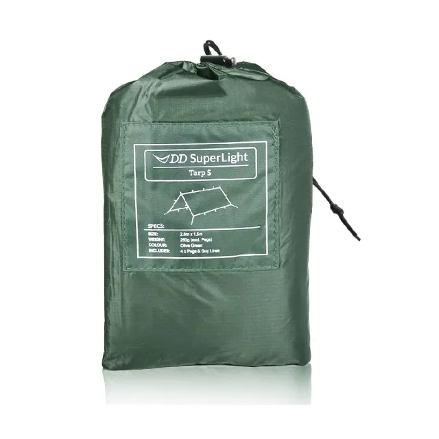 Tarp S superlight olivgreen by DD Hammocks DD-21333 color green