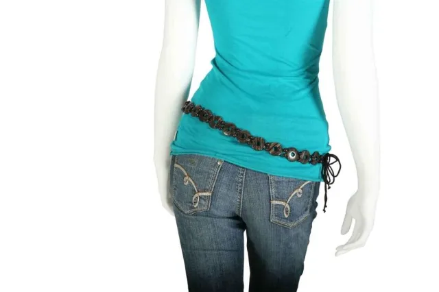 Real Deal Coconut Belts Slim Dark by Real Deal Brazil TRD-BELT7D 