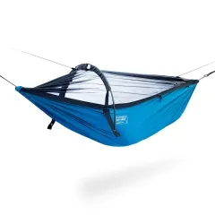 DD Steve Backshall Jungle hamac bleu recyclé matériel de montage inclus by DD Hammocks DD-00230 color blue