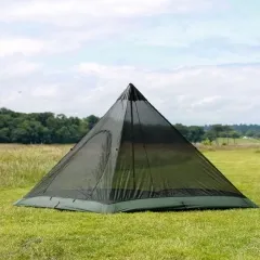 Superlight pyramid mesh tent by DD Hammocks DD-21501 color black