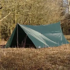 Tarp rainfly 5 x 5 m olivgreen by DD Hammocks DD-21304 color green