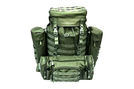 Rucksäcke und Kleidung