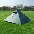 Superlight Pyramid Tent XL by DD Hammocks DD-21509 color green